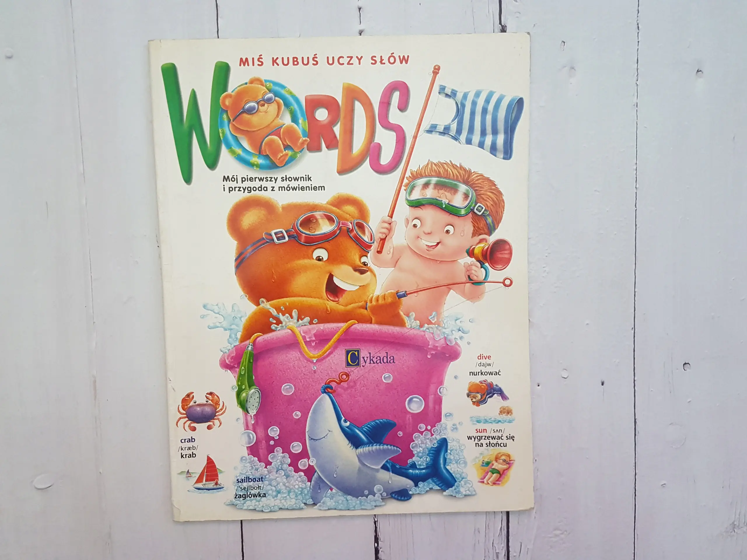 Książka - Miś Kubuś uczy się słów - Agnieszka Mnajsterek - 