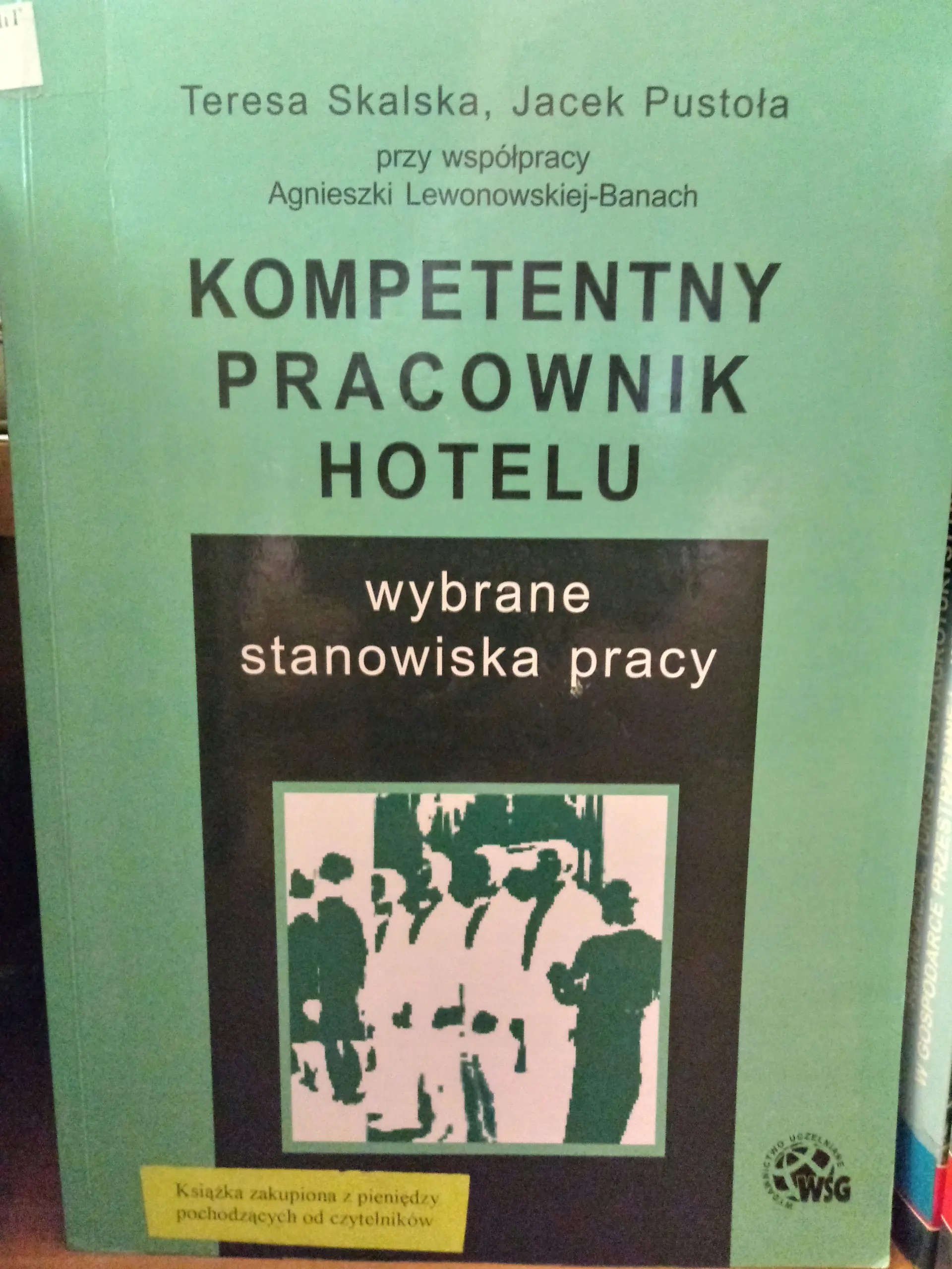 Książka - KOMPETENTNY PRACOWNIK HOTELU WYBRANE STANOWISKA PRACY