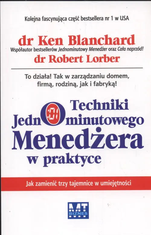 Książka - Techniki jednominutowego menedżera w praktyce