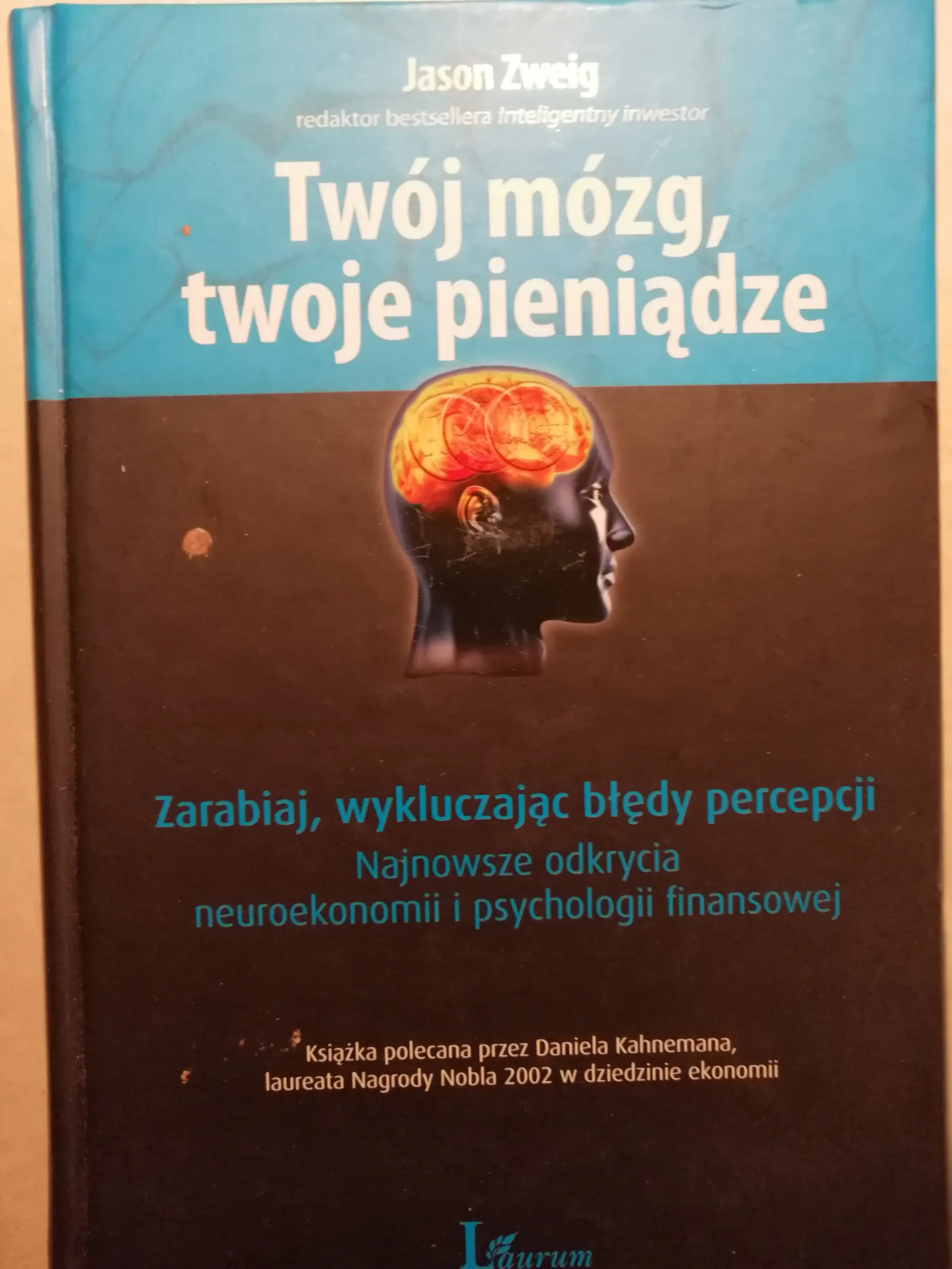 Książka - Twój Mózg Twoje Pieniądze