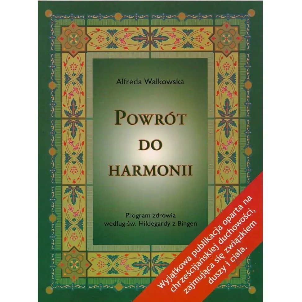 Książka - Powrót do harmonii w.9 poprawione