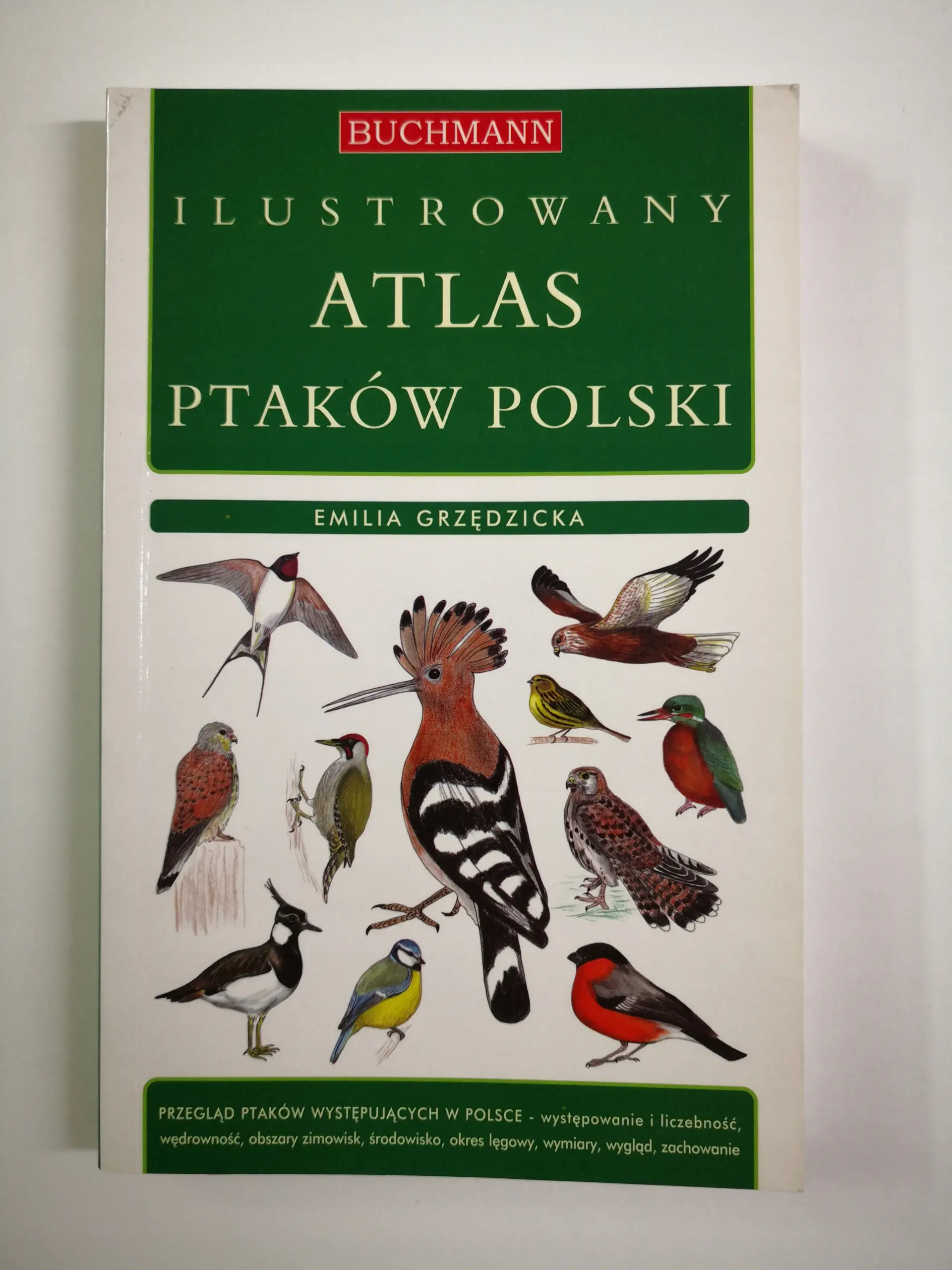 Książka - Ilustrowany atlas ptaków Polski
