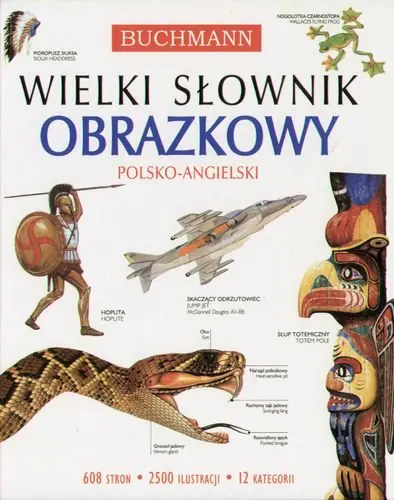 Książka - Wielki słownik obrazkowy polsko - angielski