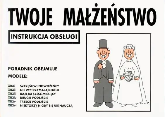 Książka - Instrukcja obsługi - Twoje małżeństwo