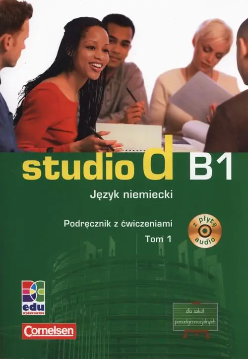 Książka - Studio d B1. Język niemiecki. Podręcznik z ćwiczeniami. Tom 1 + CD