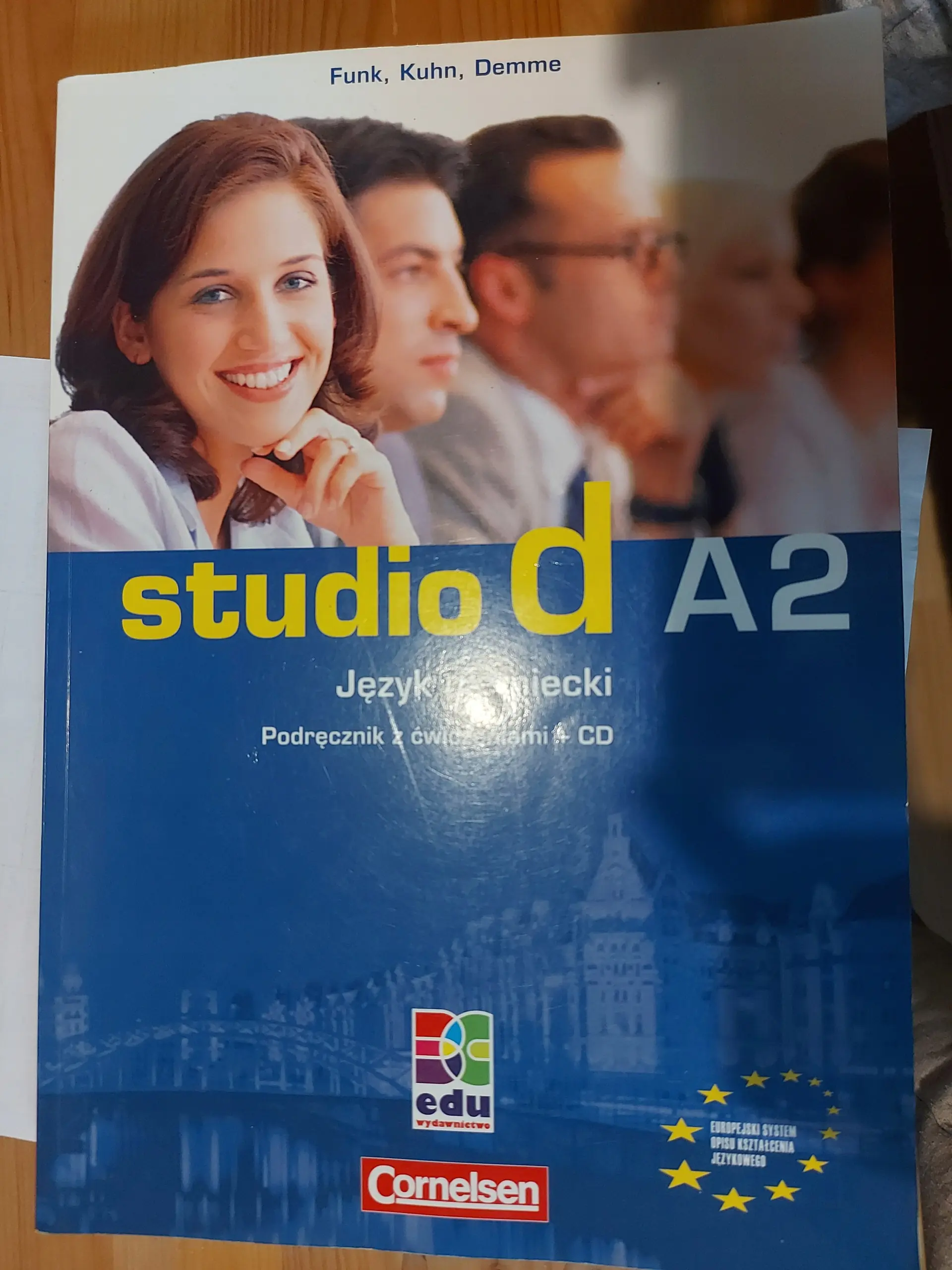 Książka - Język niemiecki A2 Podręcznik z ćwiczeniami z płytą CD