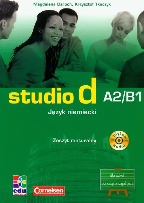 Książka - Studio d A2. Język niemiecki. Zeszyt maturalny