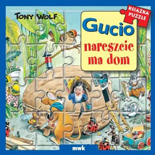 Książka - Gucio nareszcie ma dom