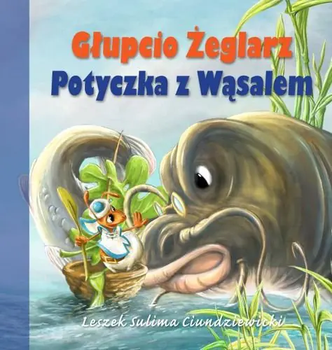 Książka - Głupcio Żeglarz Potyczka z Wąsalem