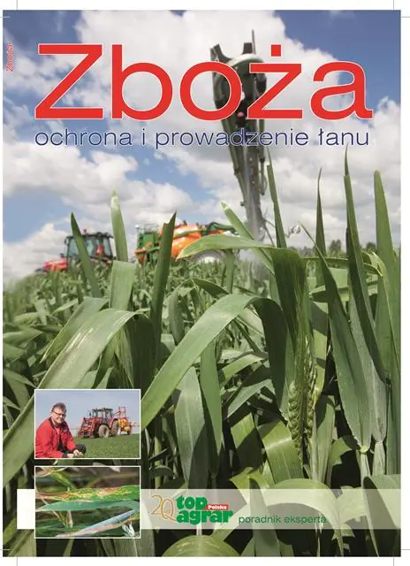 Książka - Zboża ochrona i prowadzenie łanu