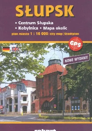 Książka - Słupsk plan miasta 1:10 000