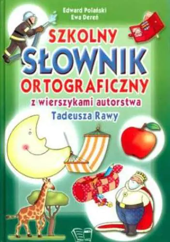 Książka - Szkolny słownik ortograficzny z wierszykami
