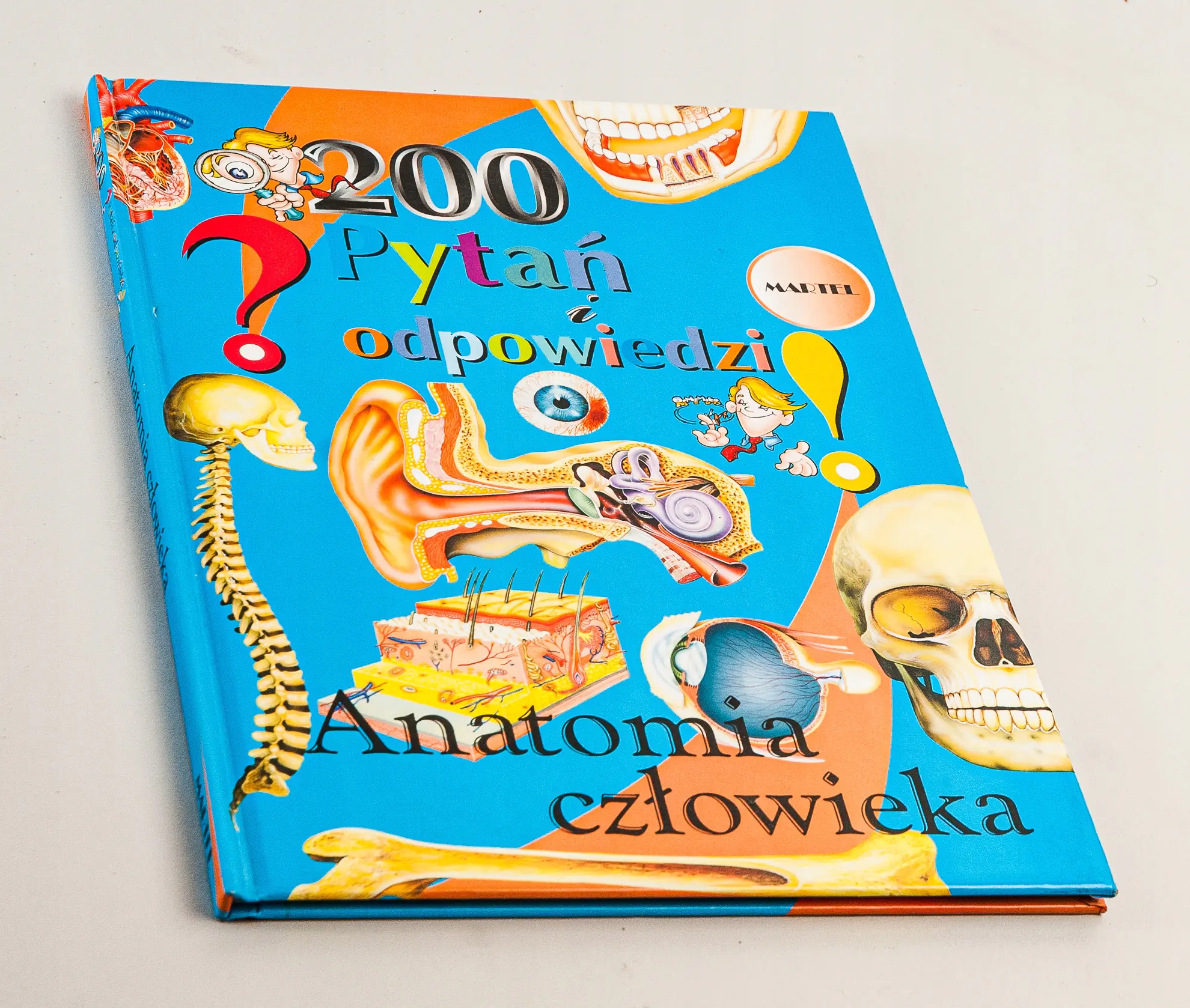 Książka - Anatomia człowieka 200 pytań i odpowiedzi