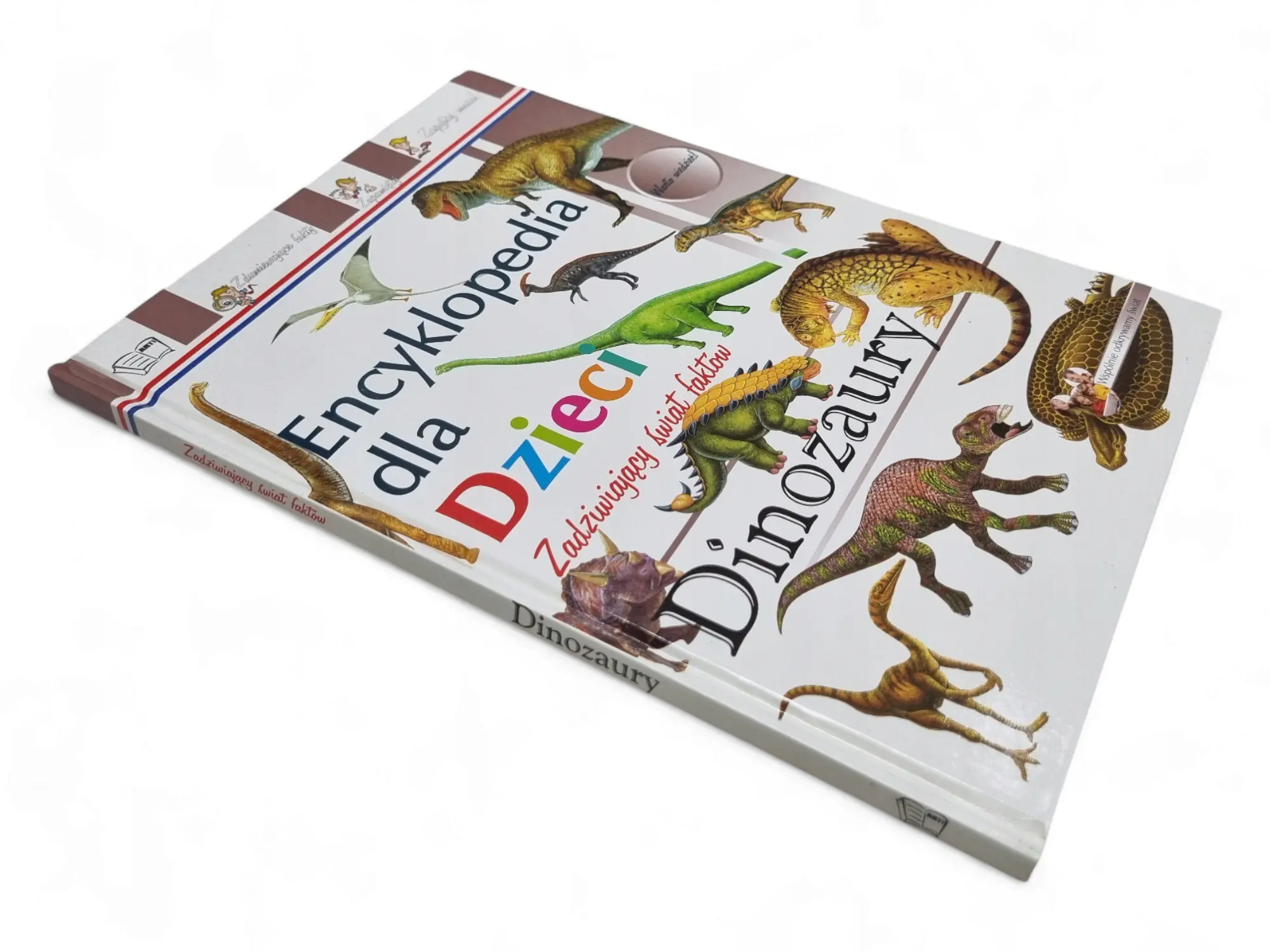 Książka - ENCYKLOPEDIA DLA DZIECI DINOZAURY