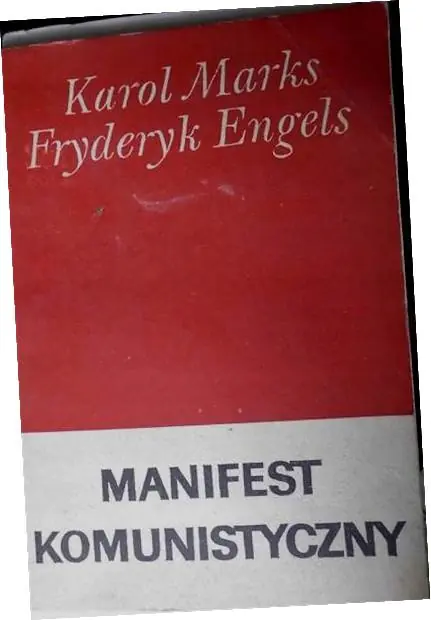 Książka - Manifest komunistyczny