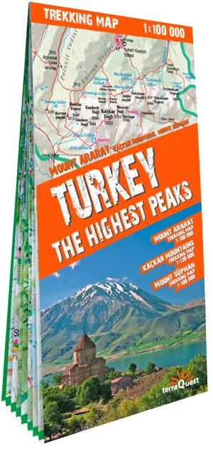 Książka - Turkey. The Highest Peak 1:100 000