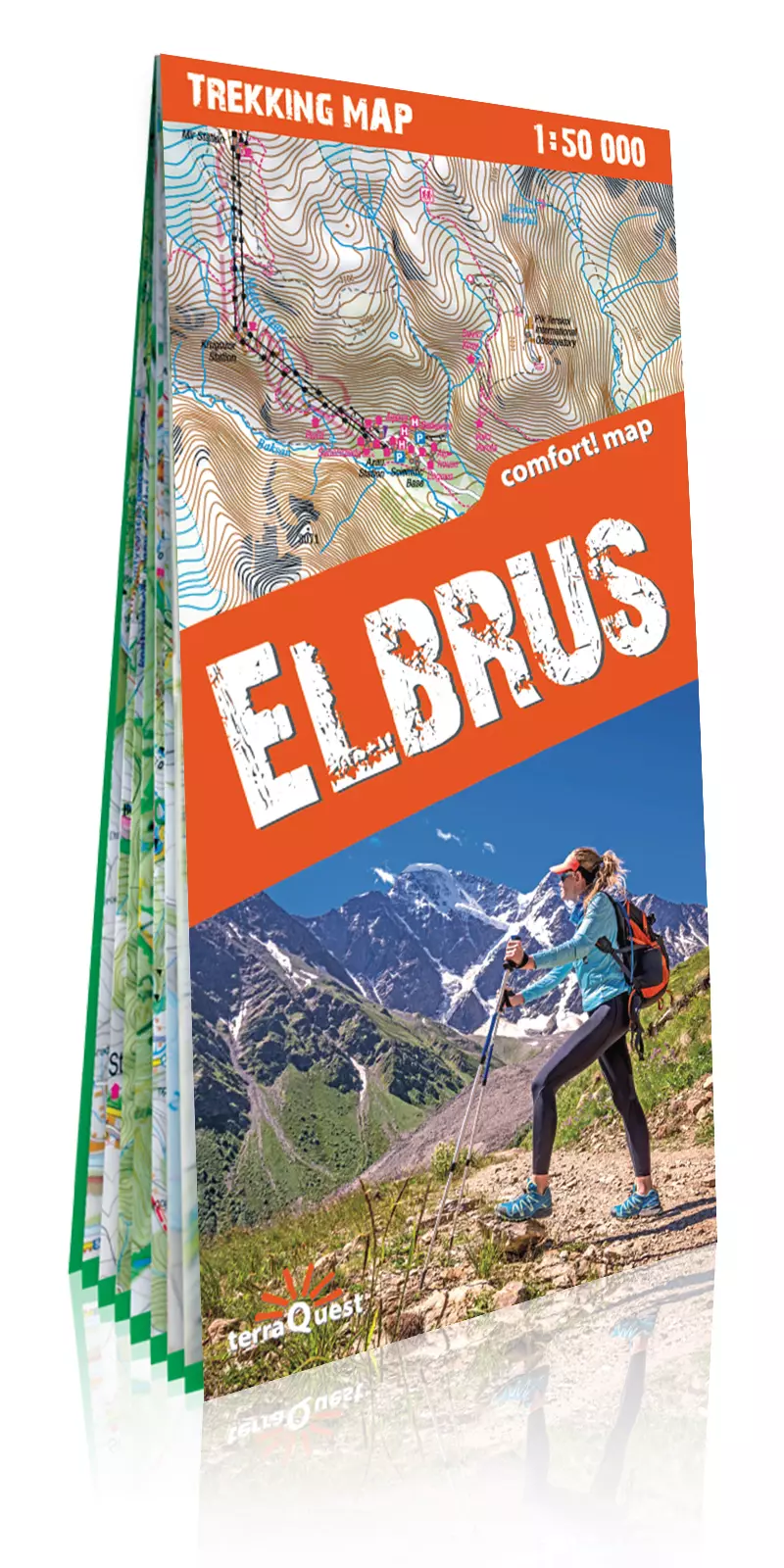Książka - Elbrus 1:50 000