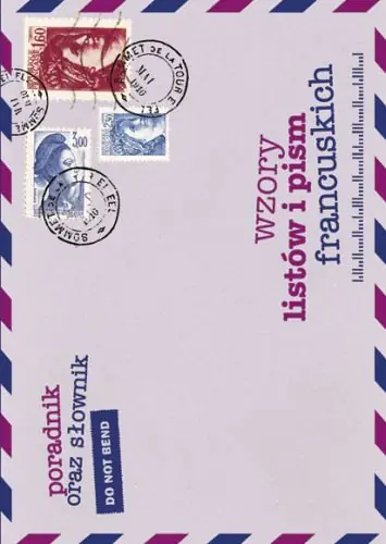 Książka - Wzory Listów i Pism Francuskich. Poradnik oraz Słownik