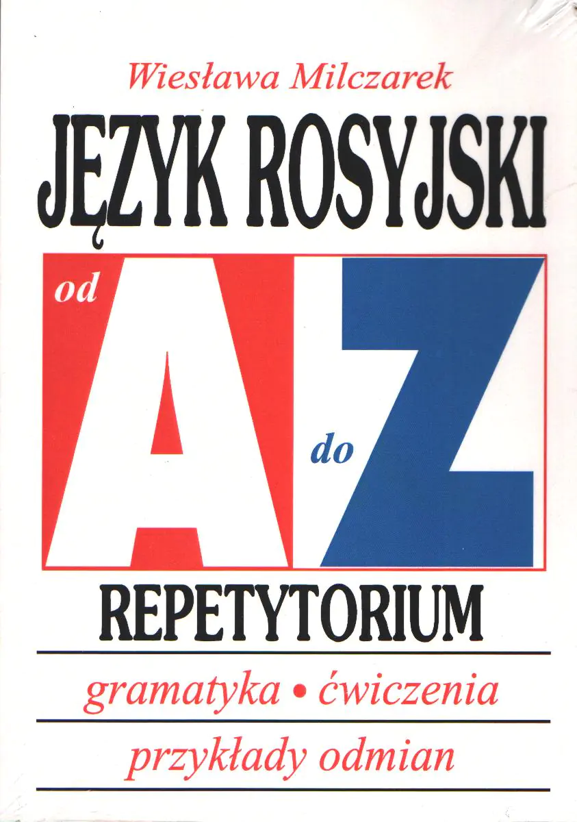 Książka - Język rosyjski. Od A do Z. Repetytorium