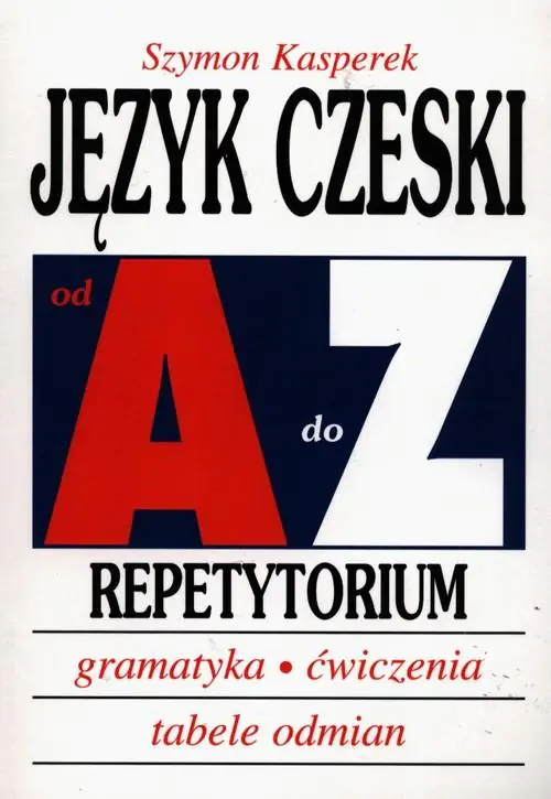 Książka - Język czeski od A do Z. Repetytorium