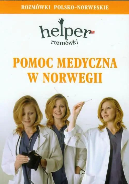Książka - Helper. Pomoc medyczna w Norwegii. Rozmówki polsko-norweskie