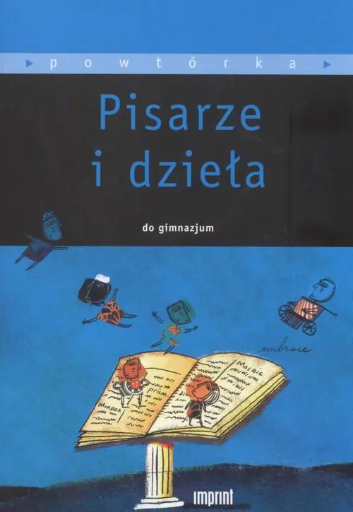 Książka - Pisarze i dzieła