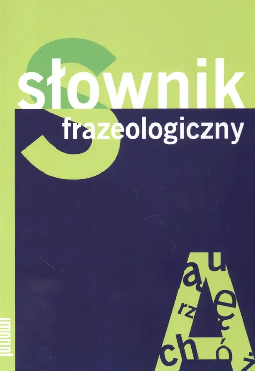 Książka - Słownik frazeologiczny