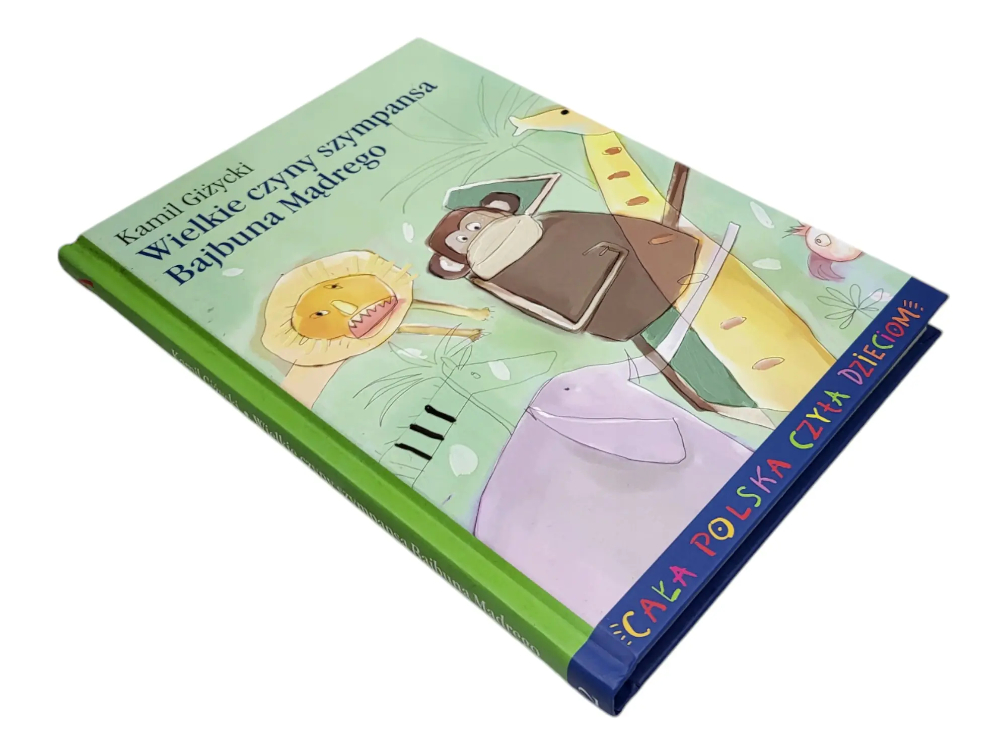 Książka - Wielkie czyny szympansa Bajbuna Mądrego