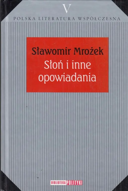Książka - Słoń i inne opowiadania