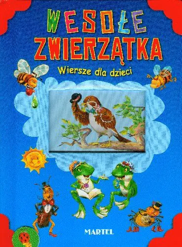Książka - Wesołe zwierzątka. Wiersze dla dzieci