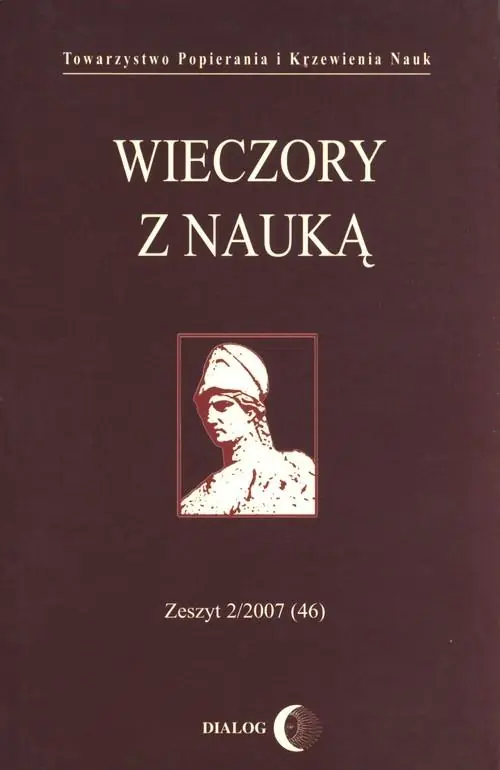 Książka - Wieczory z Nauką Zeszyt 2/2007