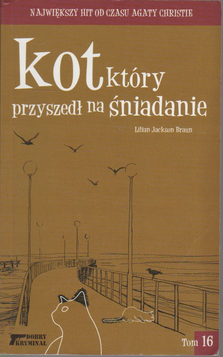 Książka - Kot, który przyszedł na śniadanie