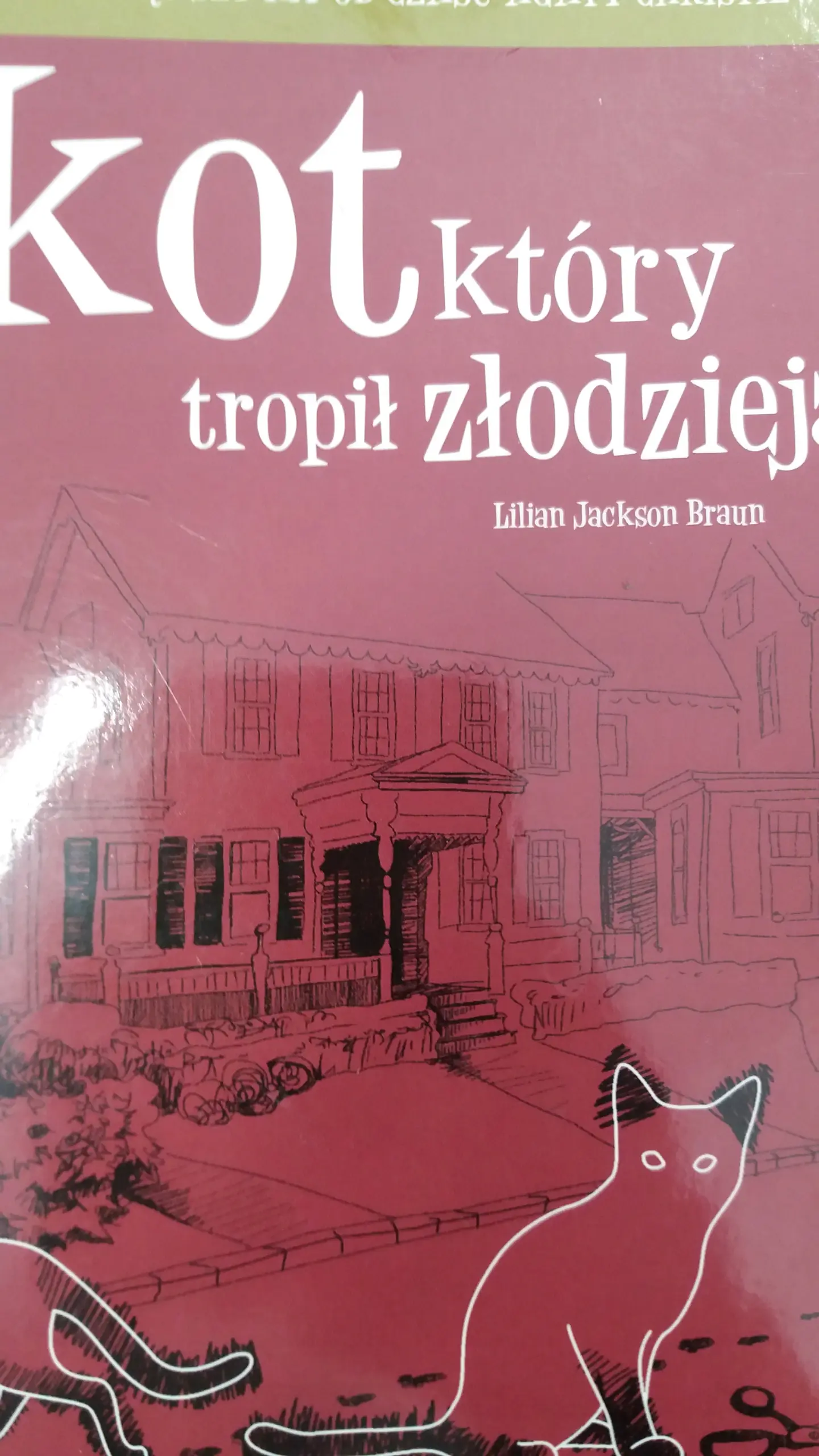 Książka - Kot, który tropił złodzieja