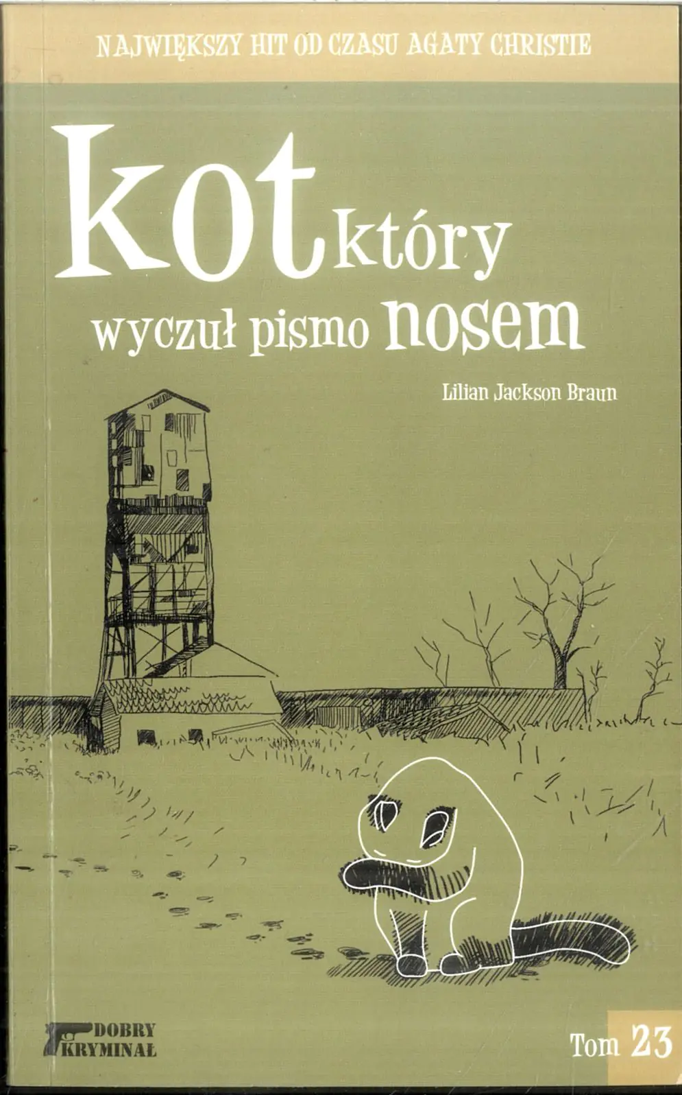 Książka - Kot, który wyczuł pismo nosem. Tom 23