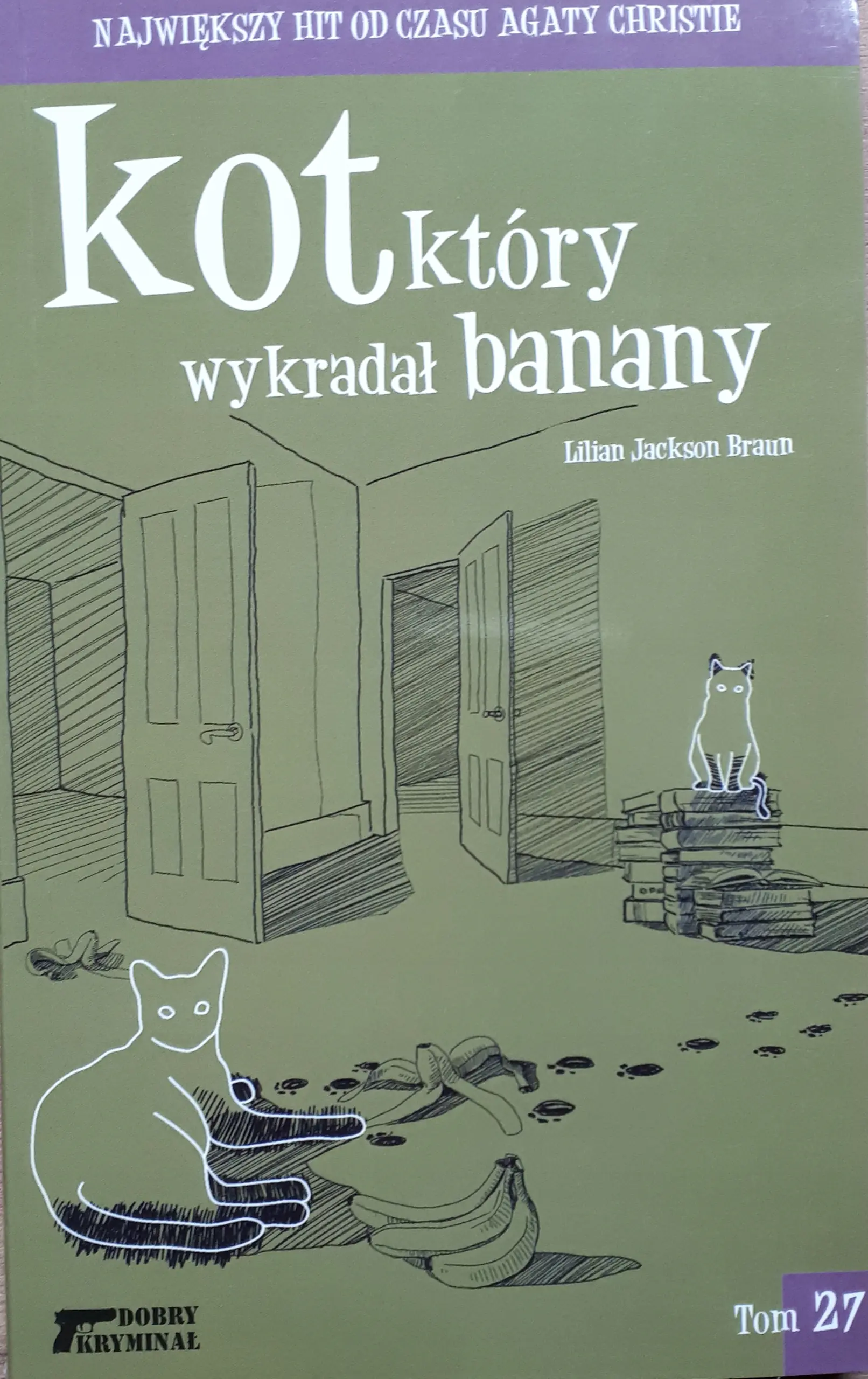 Książka - Kot, który wykradał banany. Tom 27