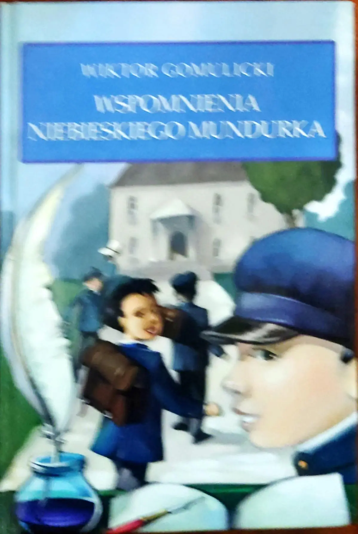 Książka - Wspomnienia niebieskiego mundurka