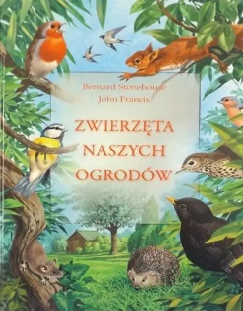 Książka - Zwierzęta naszych ogrodów