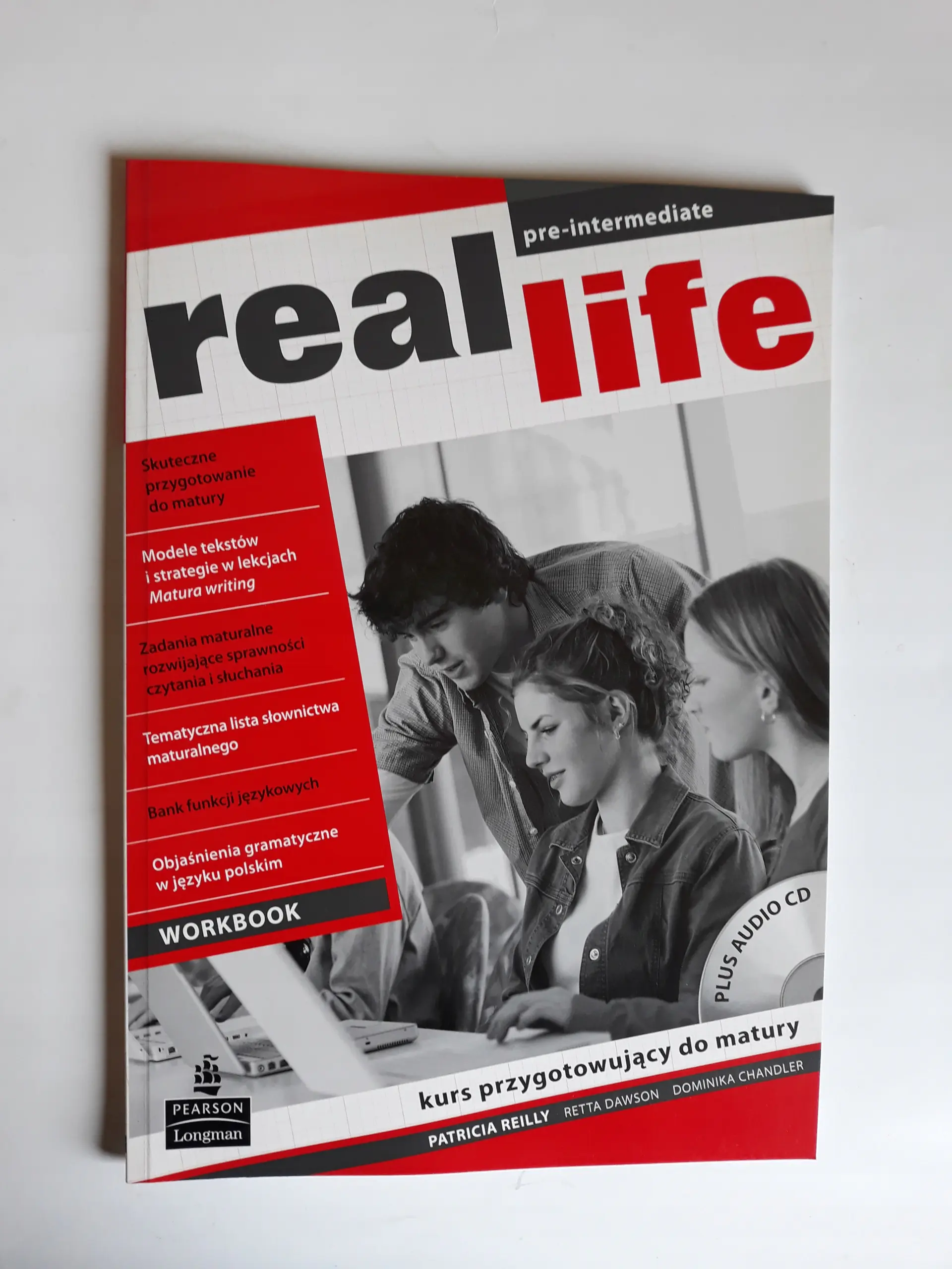 Książka - Real Life Pre-Intermediate LO Ćwiczenia Język angielski + cd