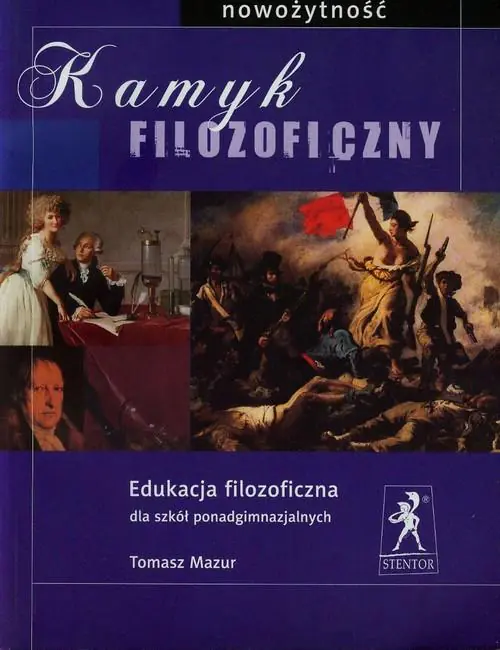 Książka - Kamyk filozoficzny. Nowożytność