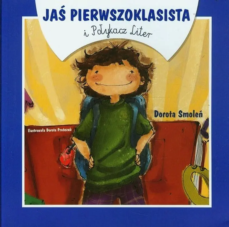 Książka - Jaś pierwszoklasista i połykacz liter