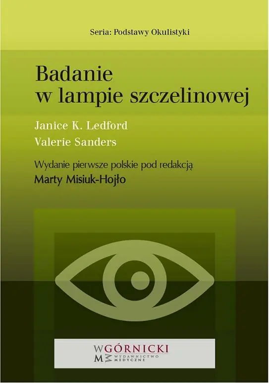Książka - Badanie w lampie szczelinowej