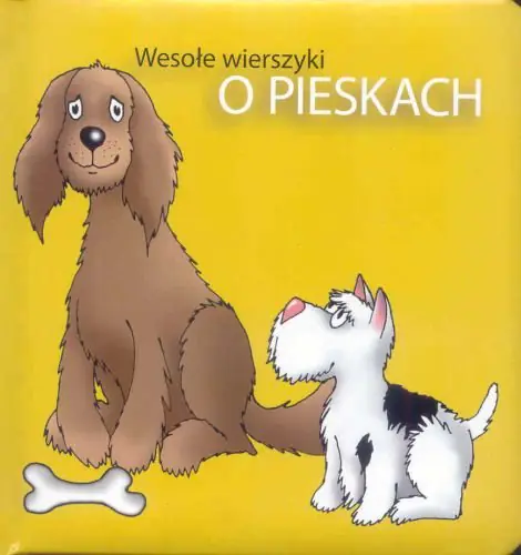 Książka - Wesołe wierszyki. O pieskach