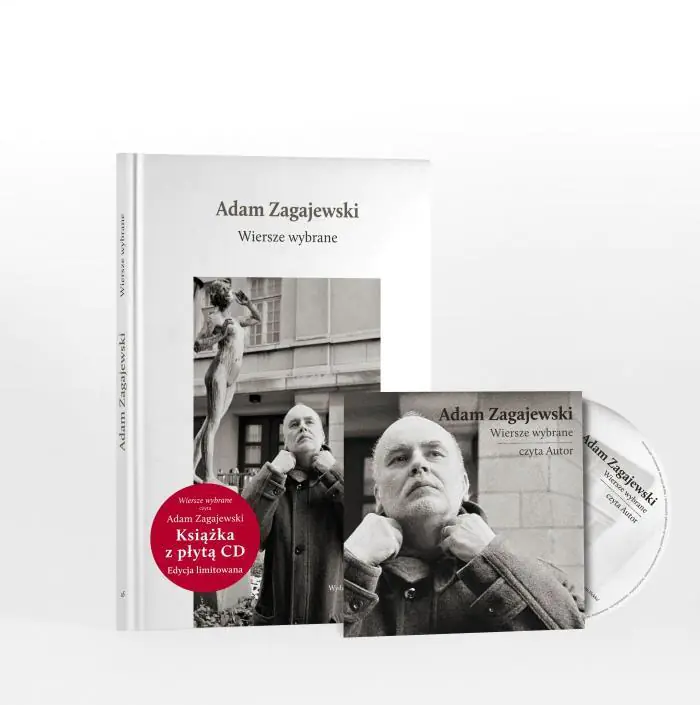 Książka - Wiersze wybrane   CD Adam Zagajewski