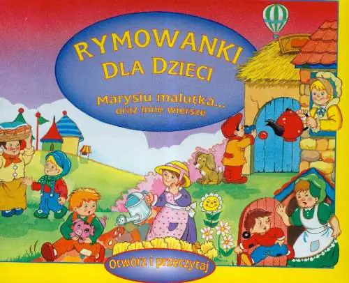 Książka - Rymowanki dla dzieci Marysiu malutka oraz inne wiersze