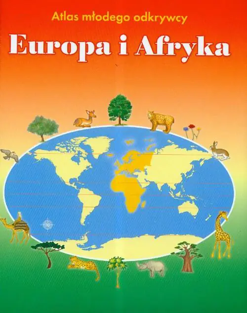 Książka - Atlas młodego odkrywcy Europa i Afryka