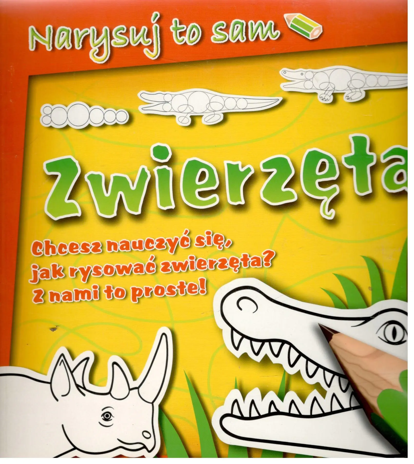 Książka - Narysuj to sam. Konie