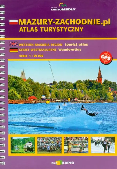 Książka - Mazury-Zachodnie.pl Atlas turystyczny