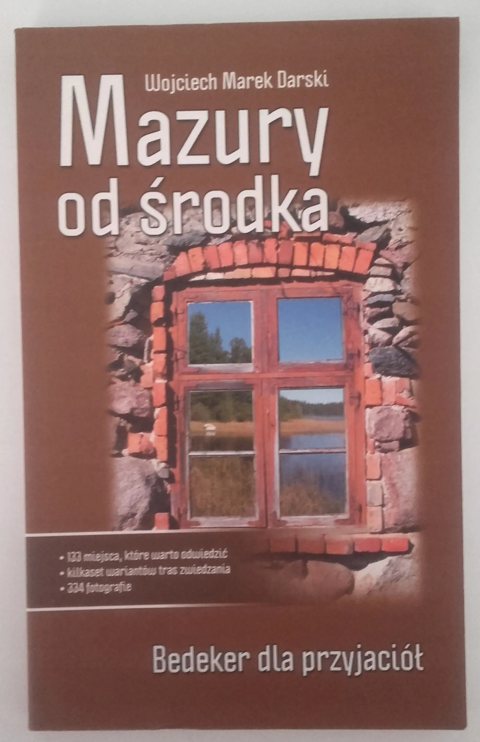 Książka - Mazury od środka. Bedeker dla przyjaciół