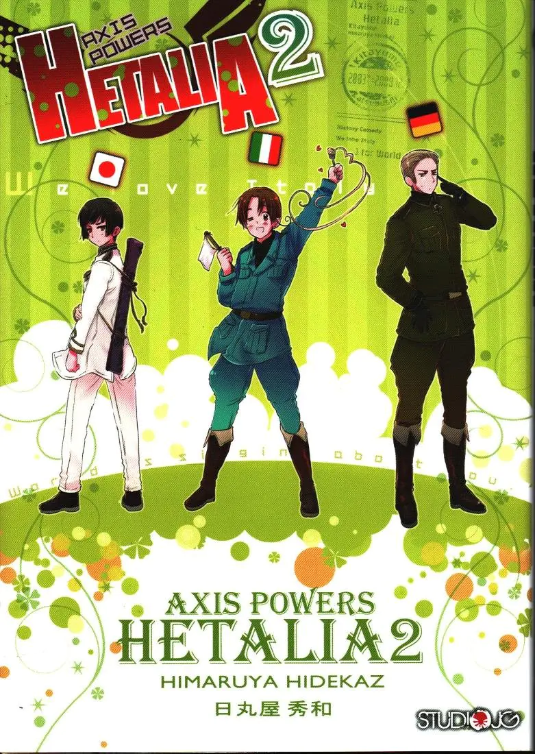 Książka - Hetalia. Tom 2. Axis Powers