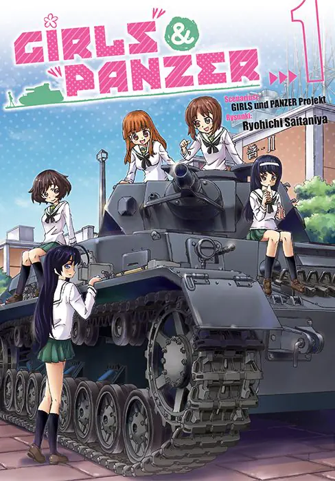 Książka - Girls und Panzer t.1